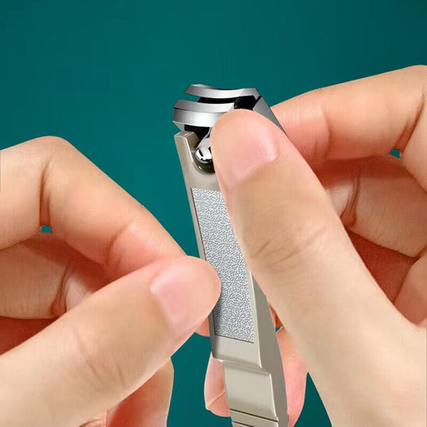 Nail Clippers for Thick Nails Toe Finger Best Large Sharp Cuticle Nipper Catcher