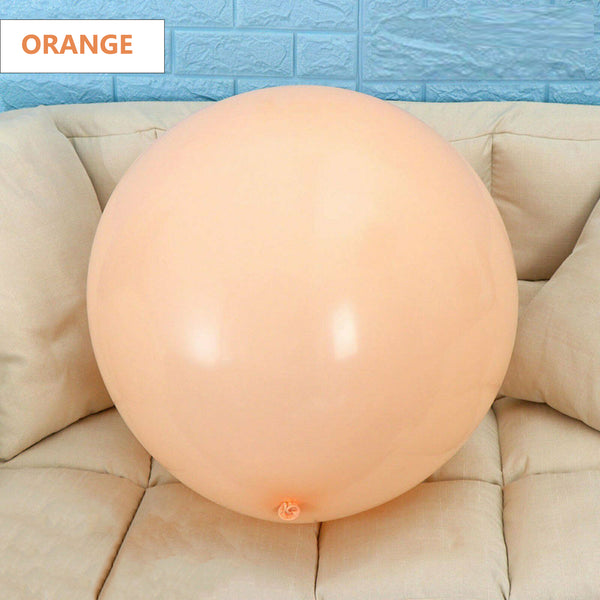 90cm Giant Jumbo Balloon Latex Balloons Large Circular Birthday Wedding Party - Lets Party