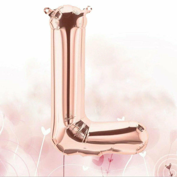 40cm Birthday Foil Balloons Letter Balloon Party Wedding Rose Gold 16
