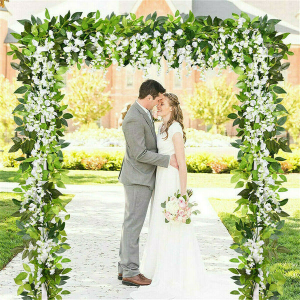 3x6M Square Wedding Arch Backdrop Sign Stand Party Flower Decoration Background