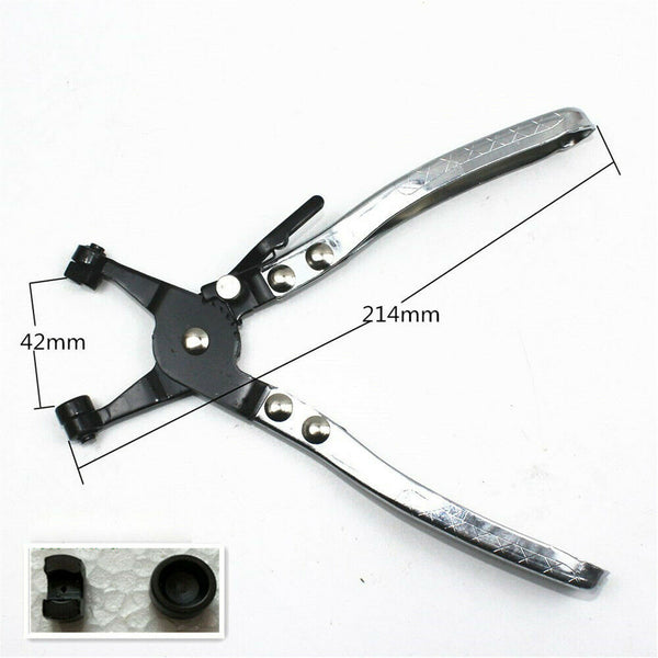 45° Water Pipe Hose Clip Pliers Clamp Swivel Drive Jaw Locking Removal Tools AUS