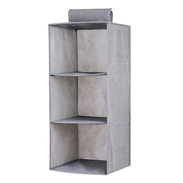 Hanging Organiser Clothes Storage Wardrobe Garment Shelves Shoe Tidy
