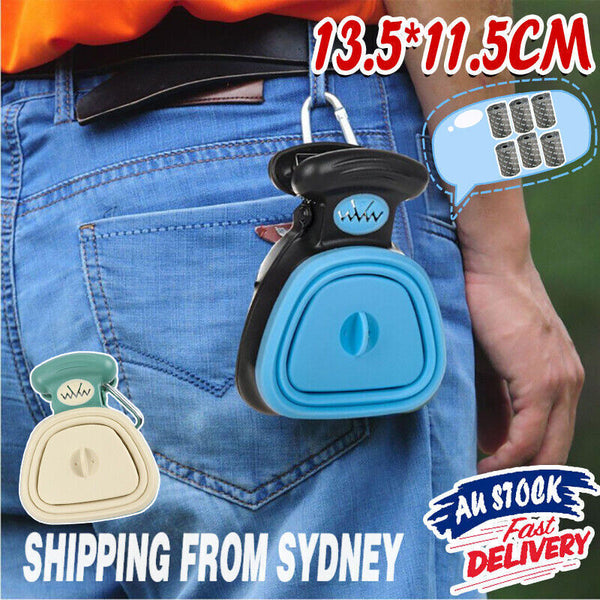 Pet Pooper Scooper Poop Scoop Dog Cat Waste Removal Foldable Pick Up Cleaner AU