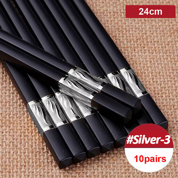 20PCS Premium Quality Reusable Chopsticks Dishwasher Safe Fiberglass Chopstick