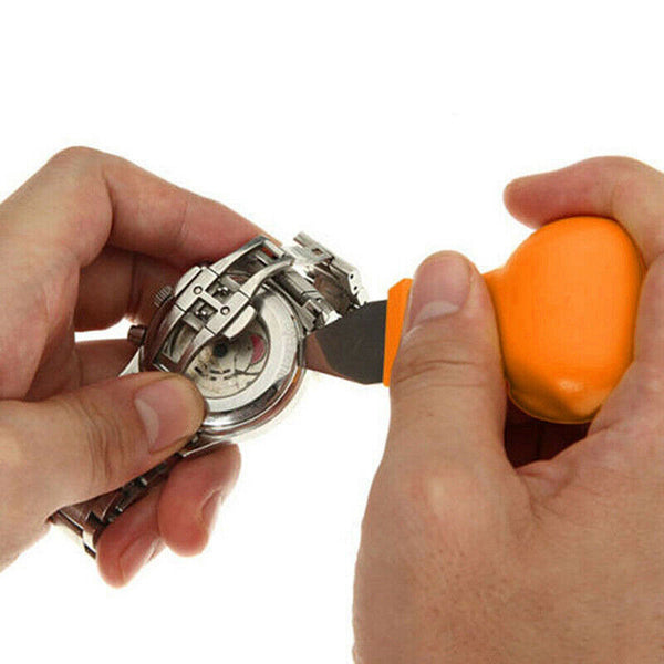 2X Watch Back Case Cover Remover Battery Opener Pry Lever Snap Repair Tool Kits