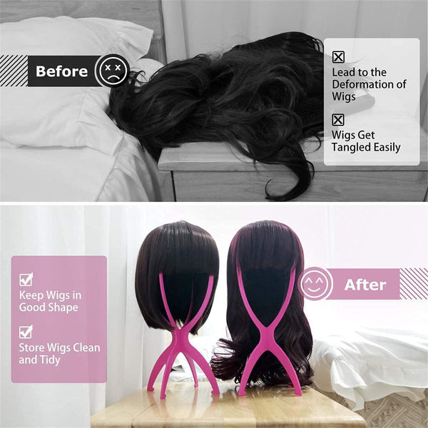 Wig Stand Hanger Stable Detachable Hanging Holder Hair Accessories Hat Display