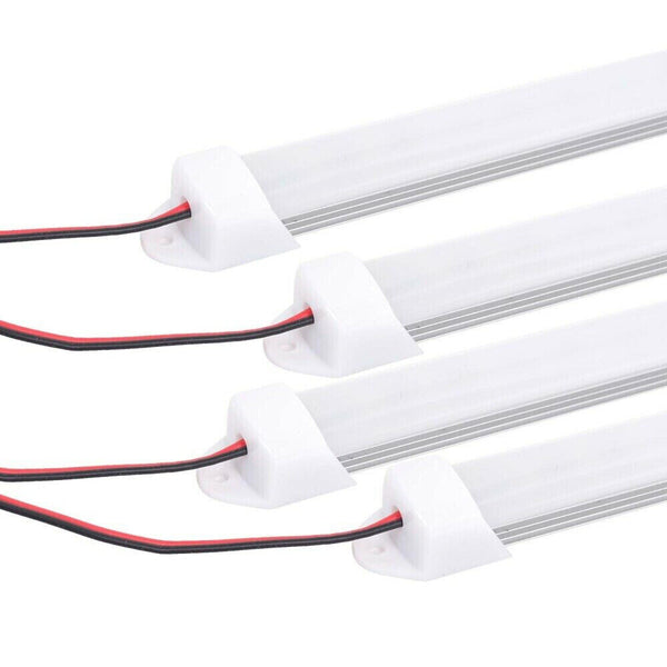 4x LED strip lights Bar Car 12V caravan boat fishing camping light Interior lamp - Lets Party