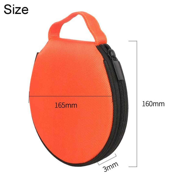 Portable 20 Disc CD DVD Storage Zipper Bag Case Hard Box Wallet Album Holder AU