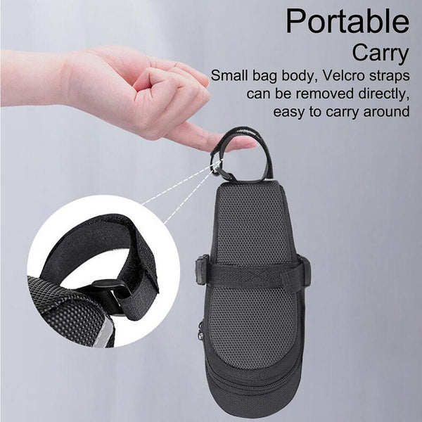 1/2X Bike Seat Waterproof Bag Bike Storage Saddle Bag Cycling Rear Pouch Outdoor