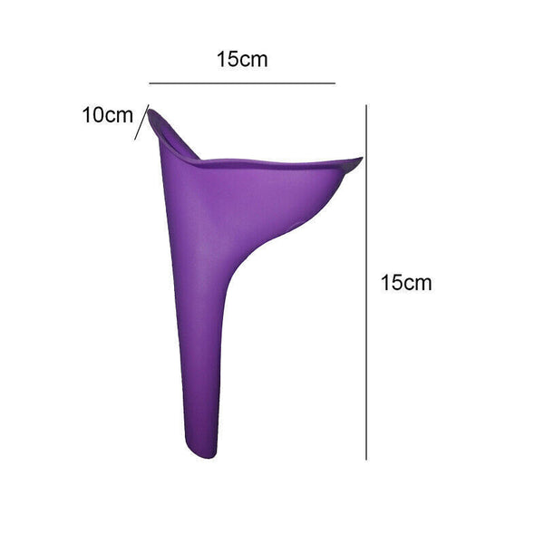 Portable Camping Female Her She Urinal Funnel Ladies Woman Urine Wee Loo Travel