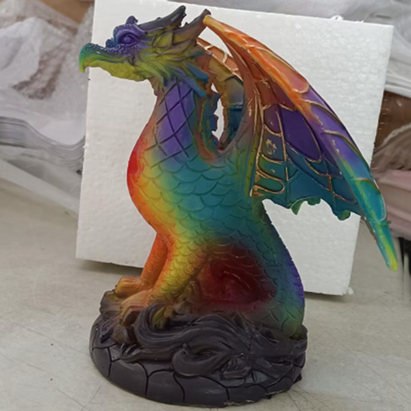 Animal Table Lamp Stained Glass Stained Night Light Retro Desk Lamps Xmas Gift