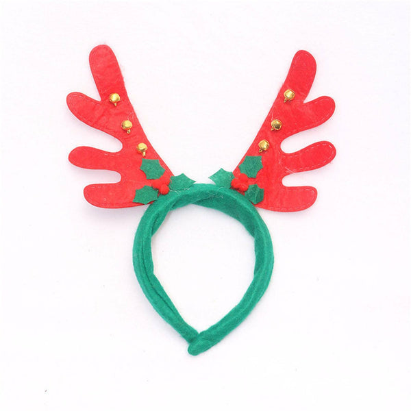 5PCS Womens Christmas Reindeer Deer Antler Costume Ear Party Hair band headband