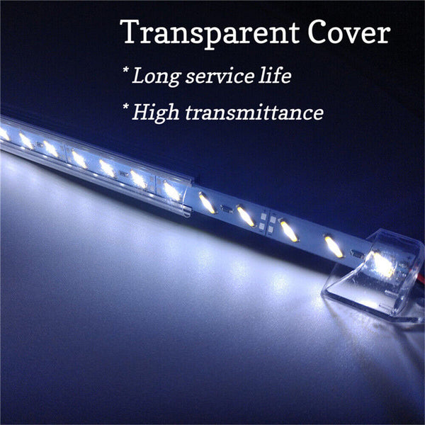 4X 50CM 12V 8520 36 LED STRIP LIGHT BAR CARAVAN 4WD CAMPING BOAT TENT FISHING AU