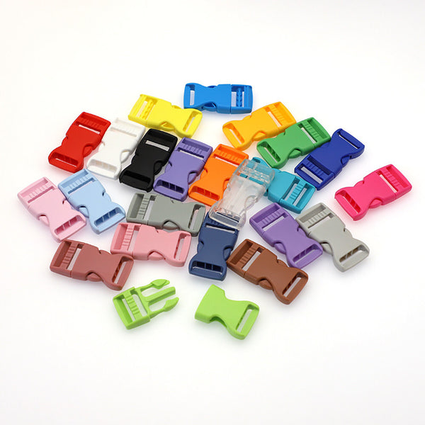 25MM Plastic Quick Side Release Buckles Webbing Strapping Buckle Clips Ddjuster