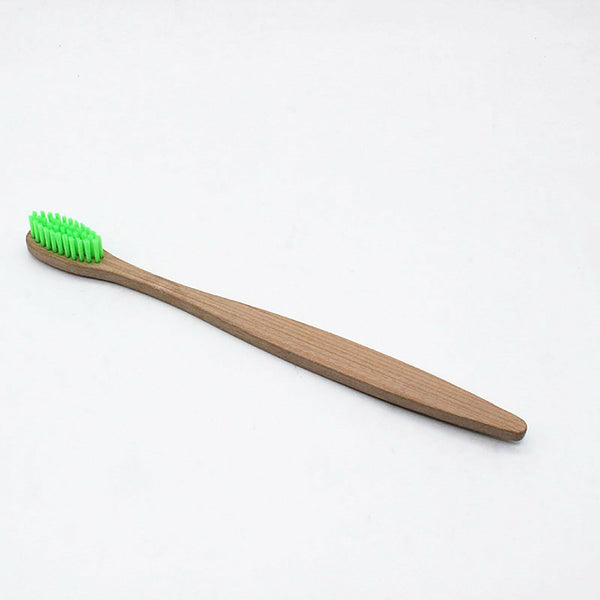 6 Packs Mix Natural Bamboo Toothbrush Medium Bristle Oral Care Environmental AU