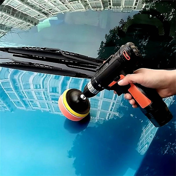 5PCS 180mm Polish Buffing Pad Kit Polishing Sponge Waxing 7'' Pads Car Polisher