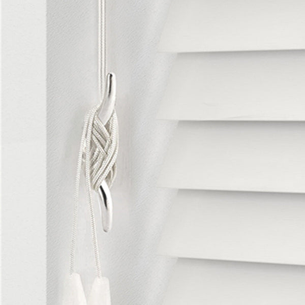 UP 12Sets Blinds Cord Cleat Safety Winders with Screws for Roman Curtains Ropes