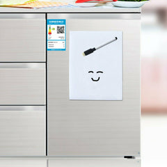 NEW A5 Fridge Magnetic Whiteboard + Board Pen Marker Eraser Memo Reminder Magnet