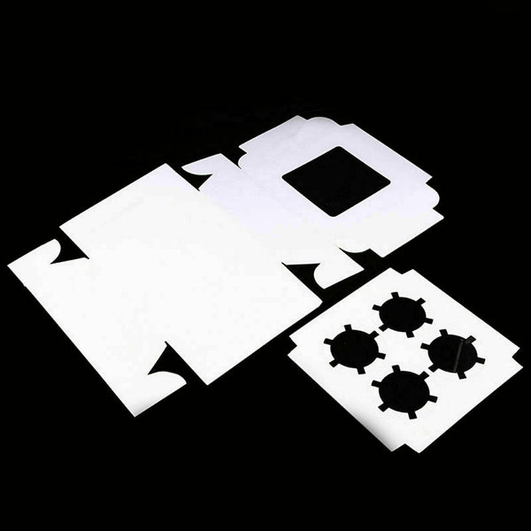 4 Holes Cupcake Boxes Clear Window Cupcake Display Boxes Muffin Cups - Lets Party