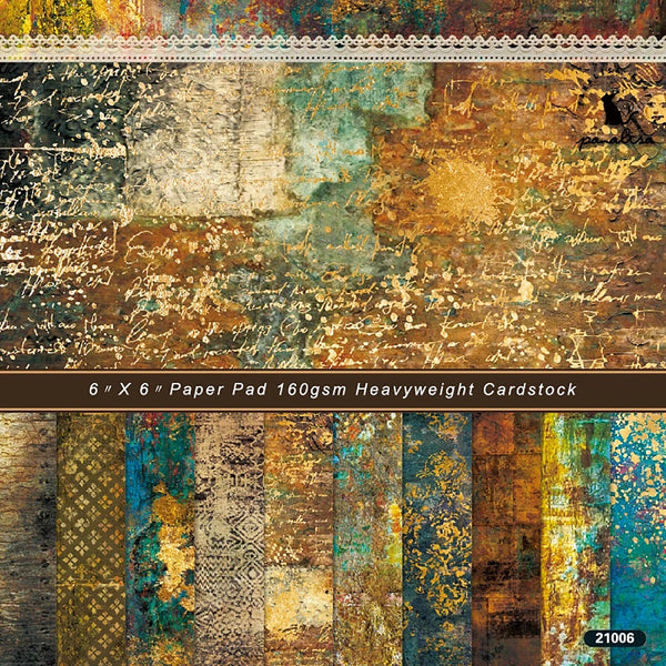 24pcs Scrapbooking Paper Pad Brilliant Life Origami Art Album Journal DIY Craft - Lets Party