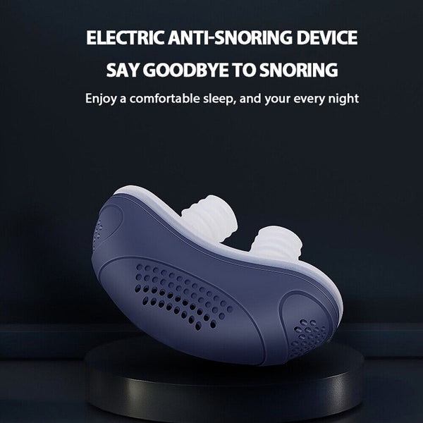Rechargeable Stopper Micro Electric Anti Snoring Device Stop Snore Apnea Sleep