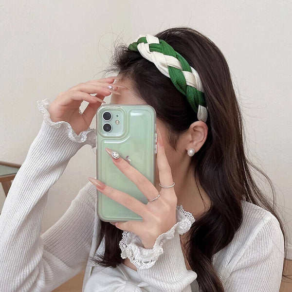 Women Headband Twist Hairband Bow Knot Cross Tie Wide Headwear Hair Band Hoop
