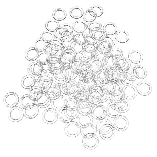 100-500X Curtain Rings Roman Rings Plastic Hanging Rings Curtain Accessories AU