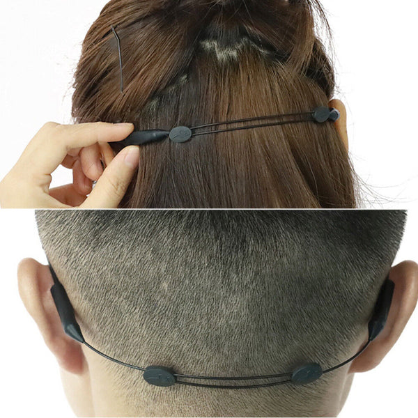 2x Adjustable Silicone Cord Sunglasses Reading Glasses Spectacles Eyeglass Strap