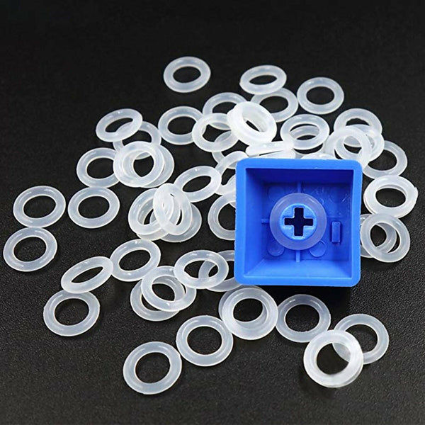 Keycap Rubber O-Ring Keyboard O Rings Switch Dampeners Cherry MX Key Stem 120 Pc
