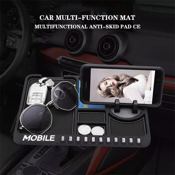 Car Mobile Phone Holder Dashboard Mount Mat Non Slip Grip Stand Anti Skid Pad