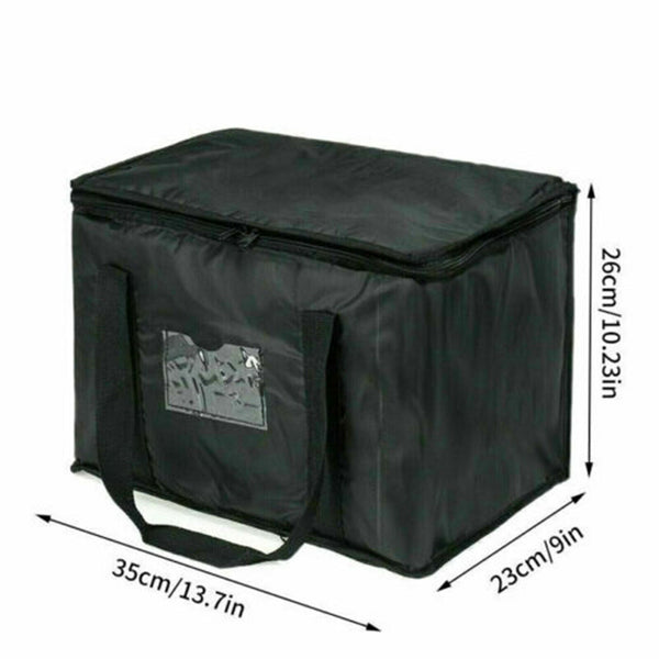 Large Food Delivery Insulated Bags Pizza Takeaway Thermal Warm Cold Bag Ruck Hot