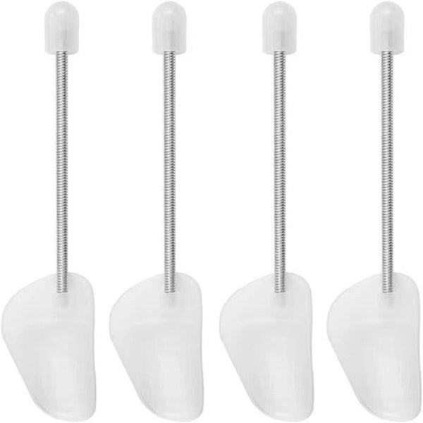 20/40X Adjustable Plastic Shoe Tree Shaper Keeper Footwear White Shoe Stretcher