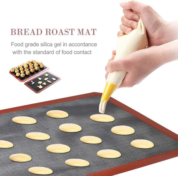 Perforated Silicone Baking Mat/Bread/Macaron/Biscuit Non-stick Oven Mat Pad