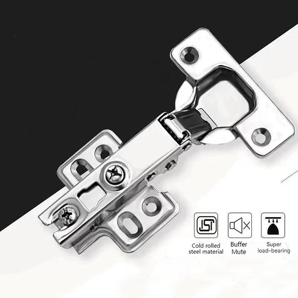 10/20/50PCS Door Hinge Cabinet Cupboard Hinges Soft Close Overlay Wardrobe Home