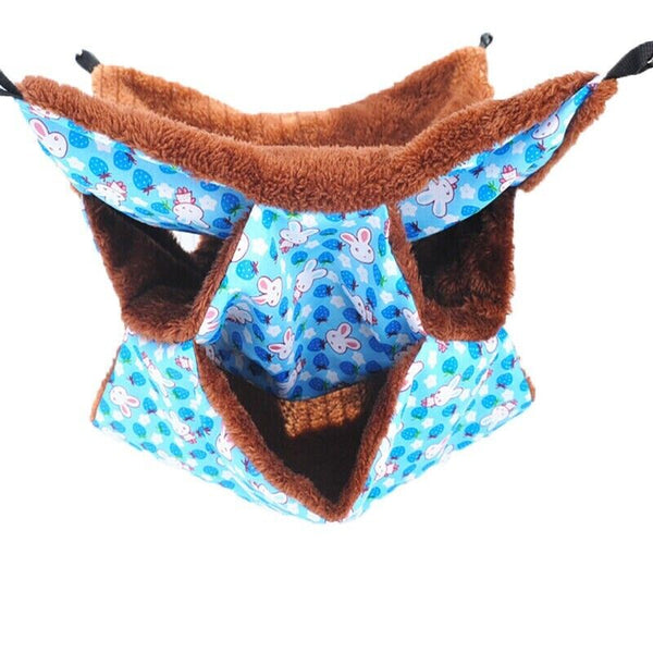 NEW Guinea Pig Rat Hammock Hamster Ferret Hanging Nest Mice Bed Toy Warmer House