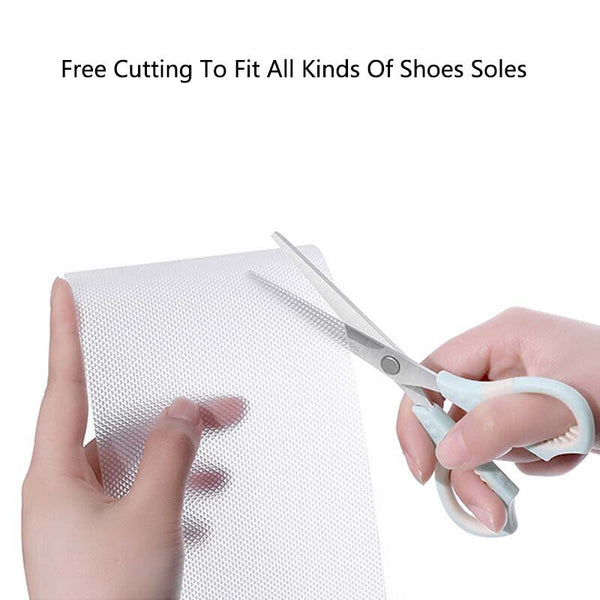 2 PCS Soles Protector Stickers Self-Adhesive Bottom Sheet Shoes Heels Sneakers