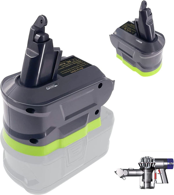 For Ozito Ryobi ONE+ 18V Li-on Battery Adaptor To Dyson V7 V8 V6 Vacuum Adapter - Lets Party