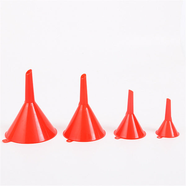 4PCS And 8PCS Plastic Funnel Set Small Medium Large Variety Liquid Kitchen Tools