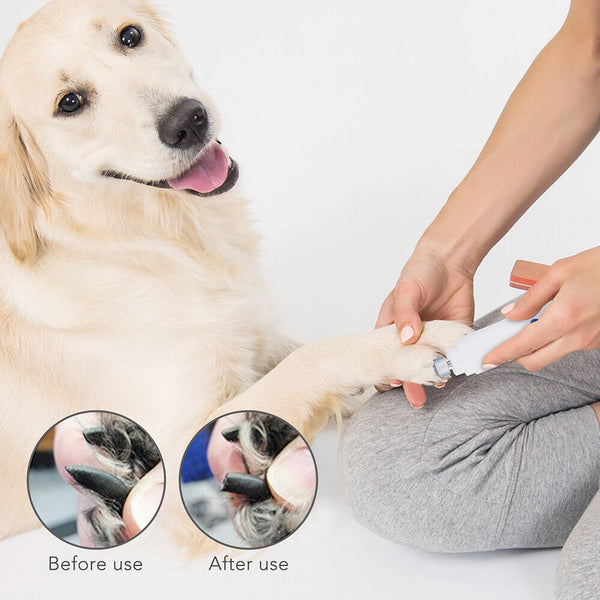Electric Toe Nail Claw Clipper AU Grinder Dog Grooming Care Trimmer Tool Cat Pet