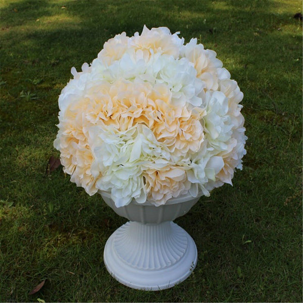 30cm Artificial Rose Flower Ball Bouquet Home Garden Wedding Party Decoration AU
