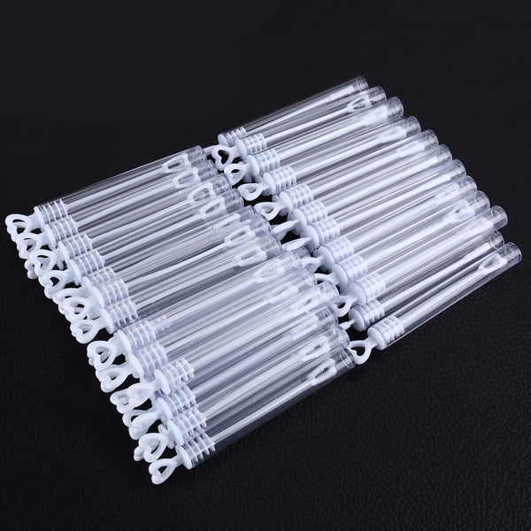 40X Bubble Maker Water Bottle Toy Love Heart Wand Tube Wedding Party Prop New AU