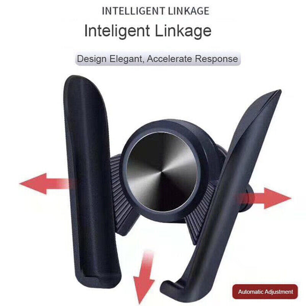 Phone Holder Car Gravity Cradle Dashboard Gravity & Air Outlet Bracket AU ST