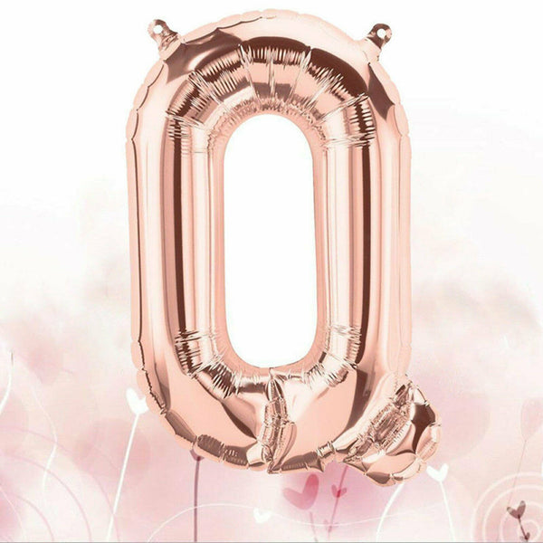 40cm Birthday Foil Balloons Letter Balloon Party Wedding Rose Gold 16