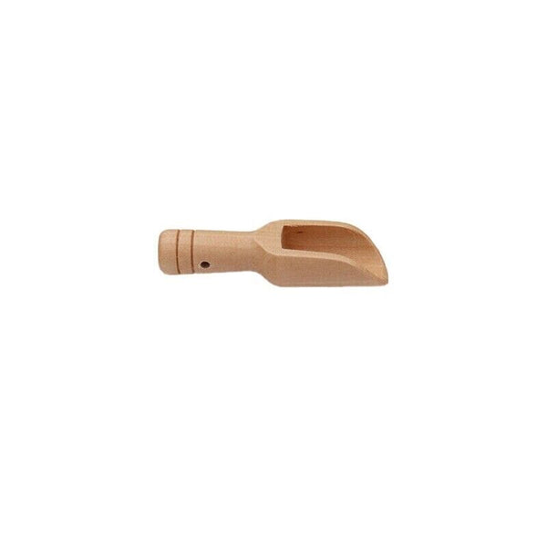 1/2/4/10 PCS Wooden Small Little Mini Scoop Salt Sugar Coffee Spoon Kitchen Tool