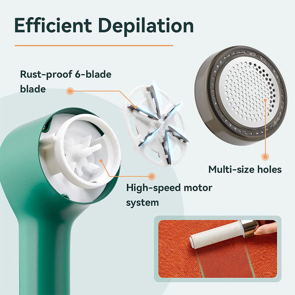 Electric Lint Remover Clothes Cleaner Fabric Shaver USB Rechargeable Defuzzer AU