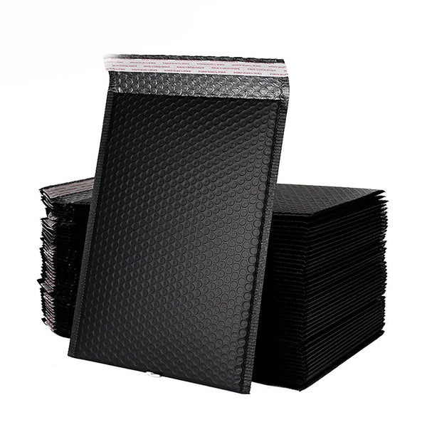 50pcs Poly Bubble Mailer Black Colour Multi-Size Plastic Padded Bag Envelope AU