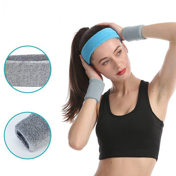 Cotton Wristbands Wrist Band Bands Sweatbands Sweat Band for Sport Tennis