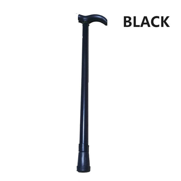 Aluminium Metal Walking Stick Travel Folding Adjustable Compact Cane Pole AU