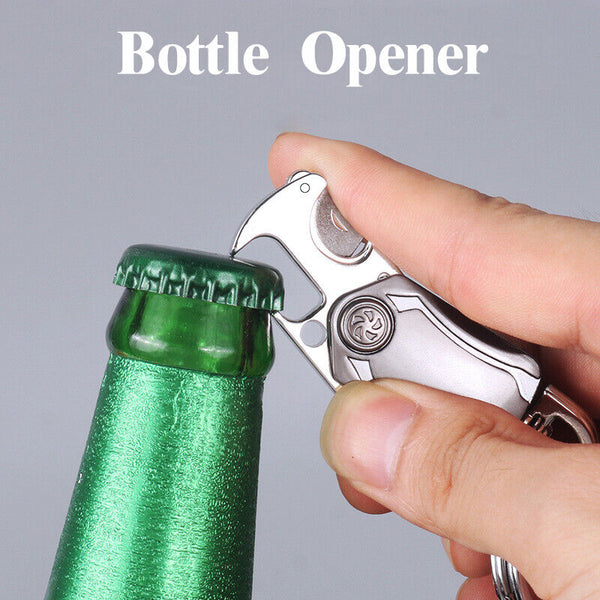 Gift Car Key Rings Alloy Chain Keychain Holder Metal Stylish Heavy Duty Keyring