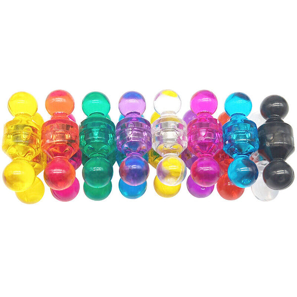 10-40x Magnets Push Pin Thumbtacks Magnets Fridge Whiteboard Magnets Office Home